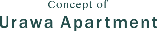 Concept of Urawa Apartment